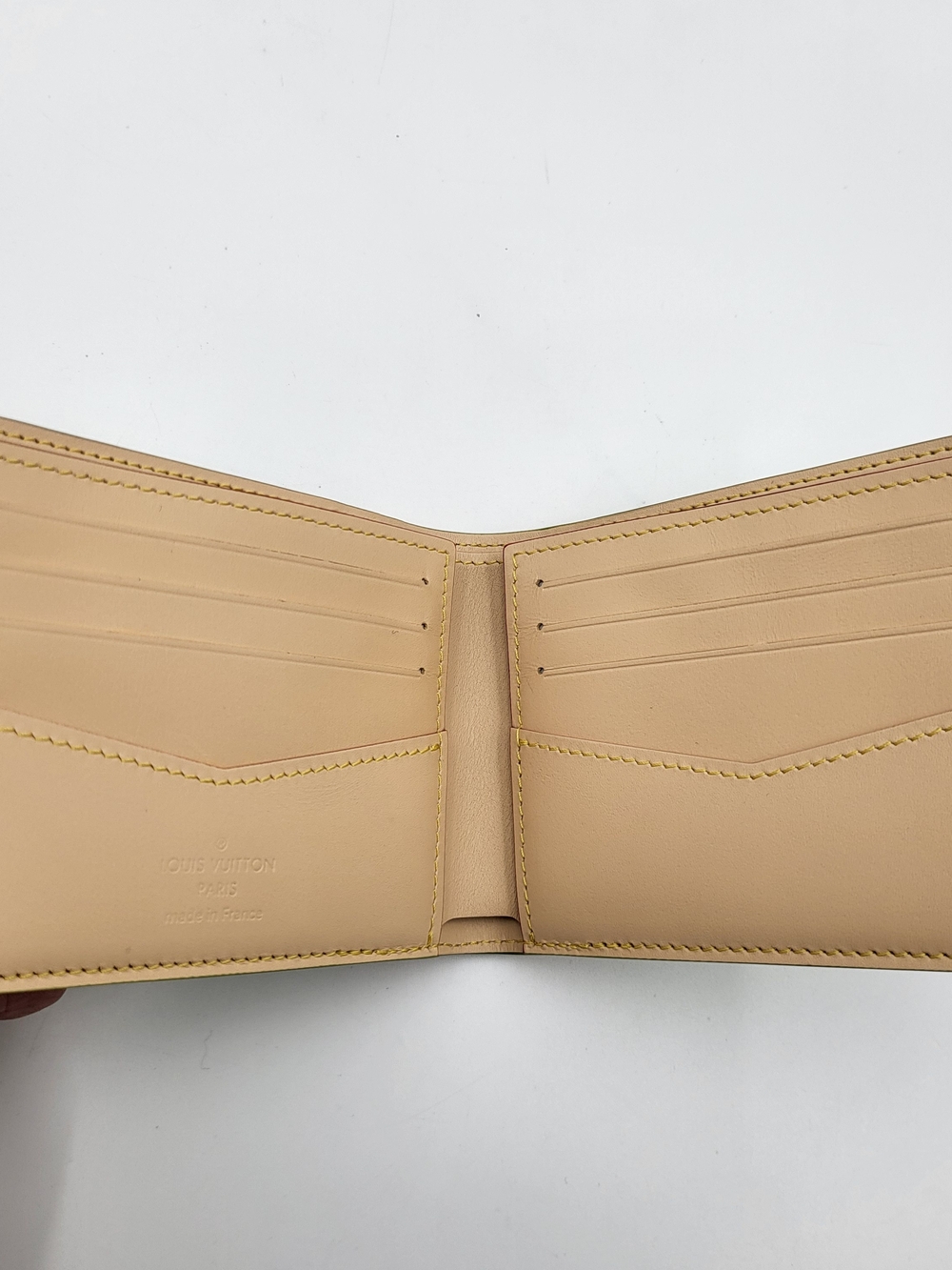 Louis Vuitton Slender Wallet Tyler the Creator Giant Damier Golf, Auth Microchip - Picture 7 of 15